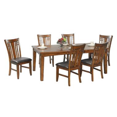 Venable mission style solid wood dining table millwood deals pines